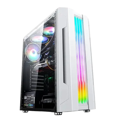 RUIX CG72 TWILIGHT WHITE MID-TOWER CASING - SSTECH COMPUTERS